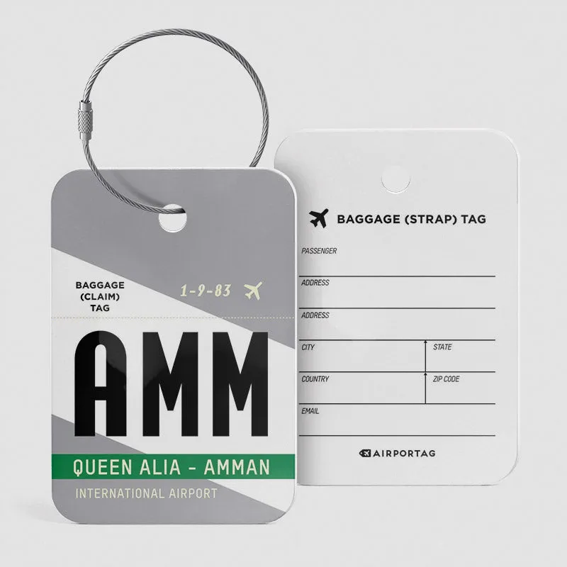 AMM - Luggage Tag