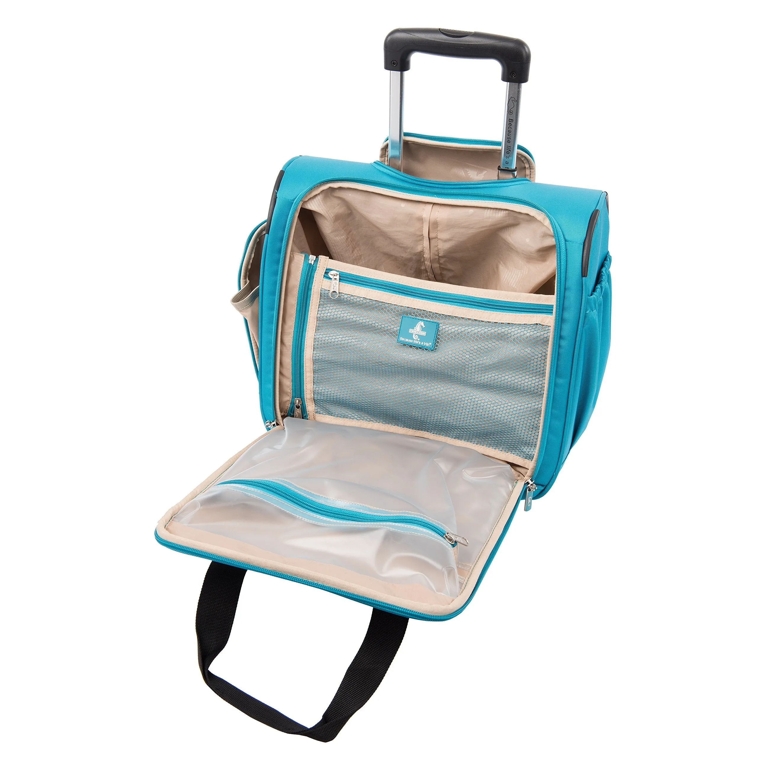 Atlantic Luggage Ultra Lite Softsides Rolling Underseat Carry-on