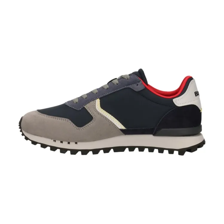 Blauer s4dixon02 Sneakers Uomo Stringate Navy/Red