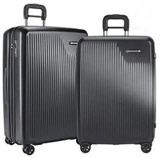 Briggs & Riley Sympatico 2-Piece Luggage Set - Matte Black 