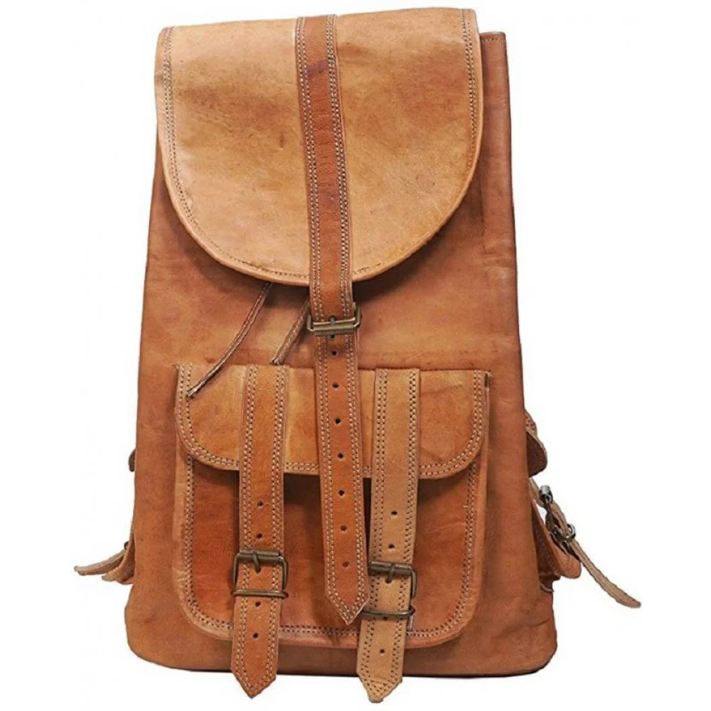 Brown Leather Bags g21 Backpack