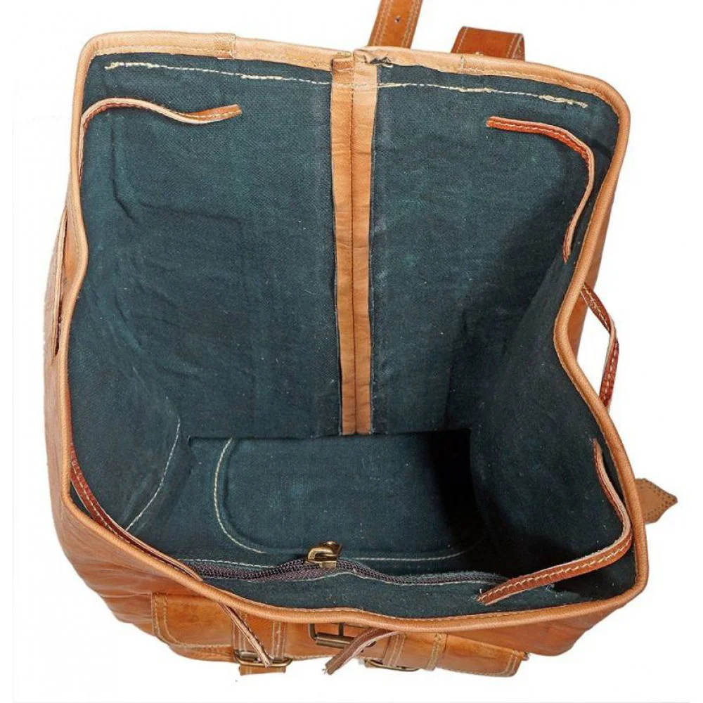 Brown Leather Bags g21 Backpack