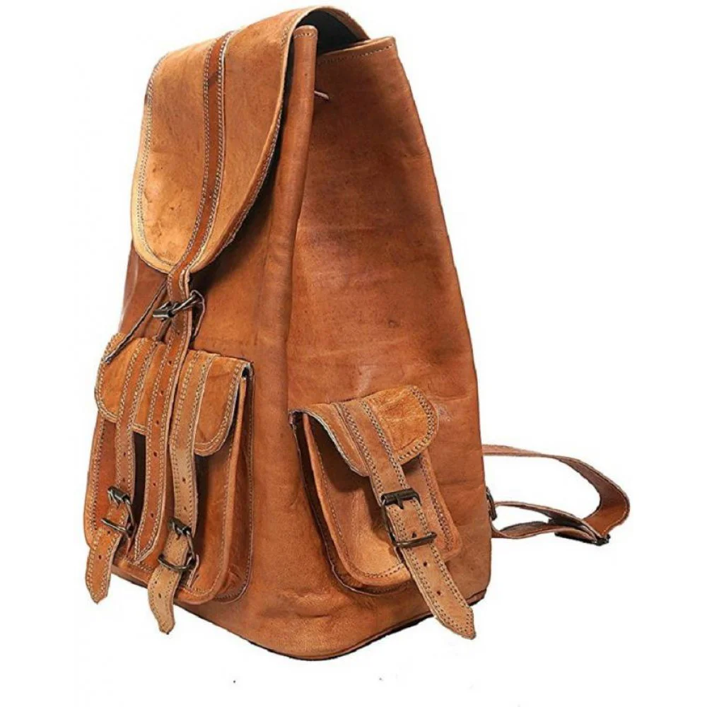 Brown Leather Bags g21 Backpack