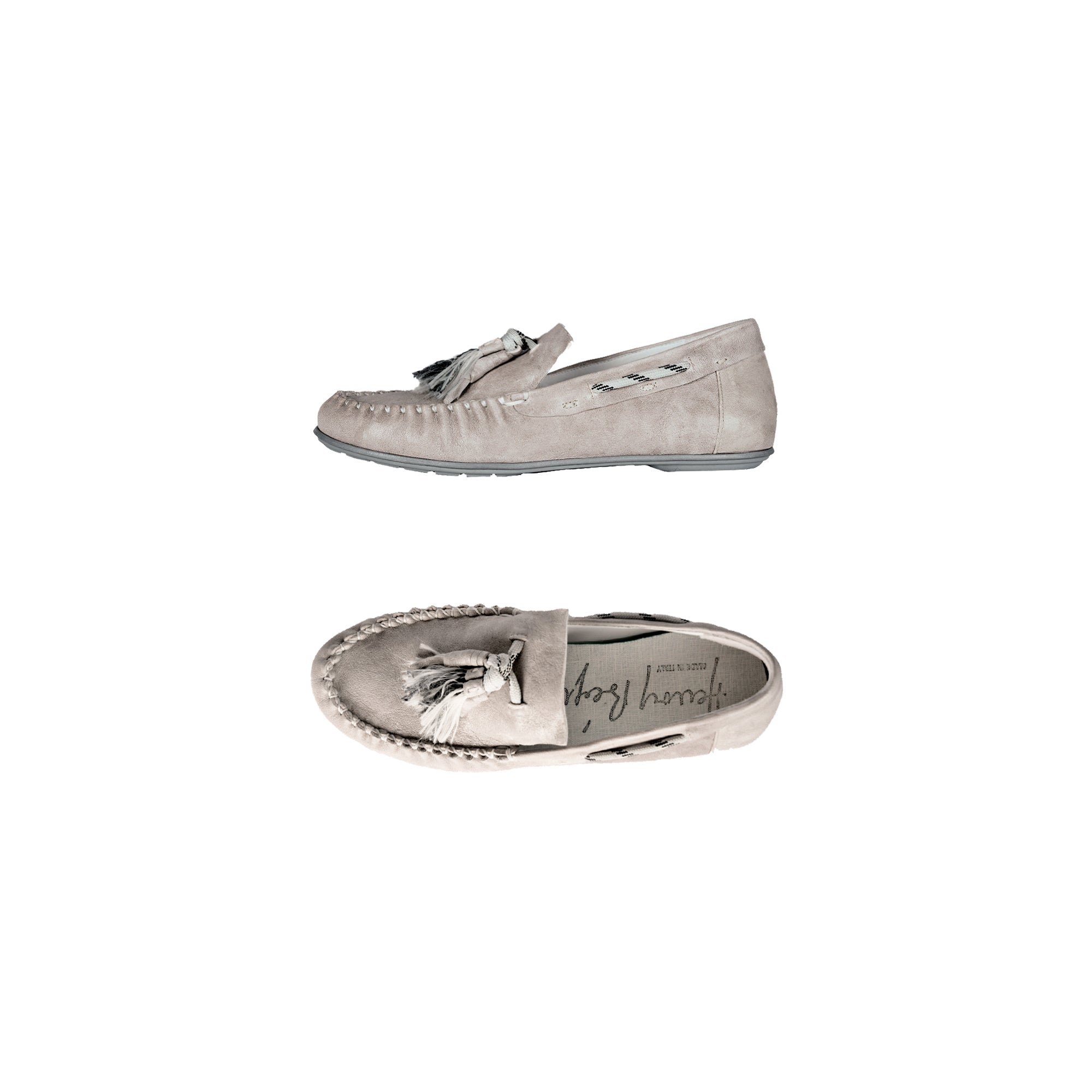 Car Shoe Nappine Vegetal Wash Light Grey