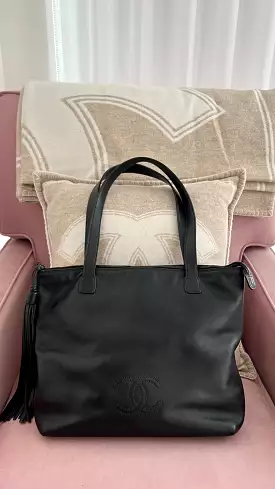 Chanel CC Tassel Tote Bag