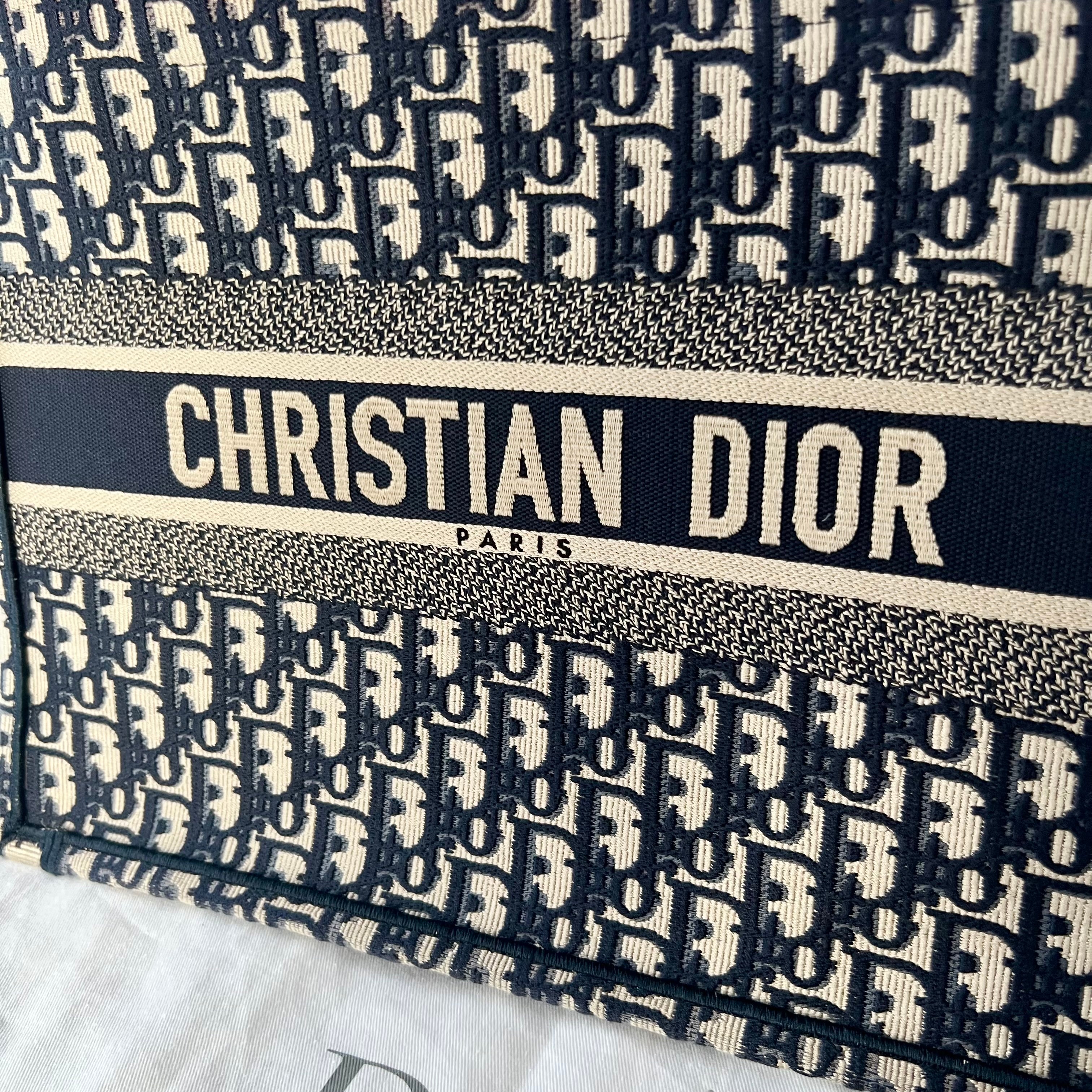 Christian Dior Book Tote Bag