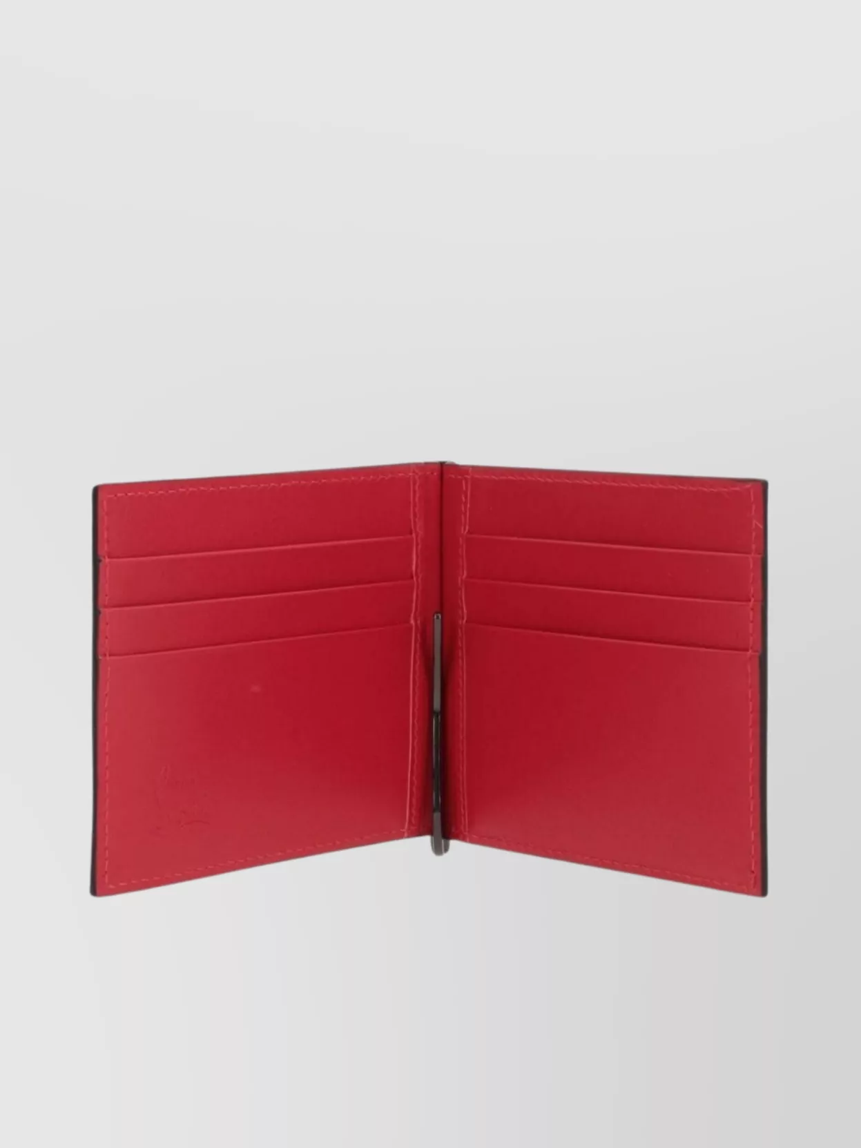 Christian Louboutin   Grained calf leather bi-fold wallets