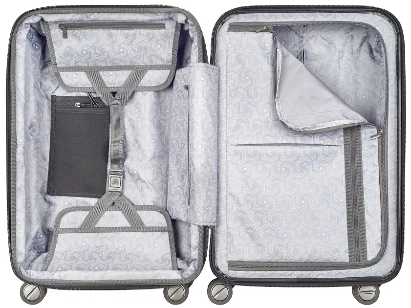 Delsey Chromium Lite 3-Piece Luggage Set - Graphite 