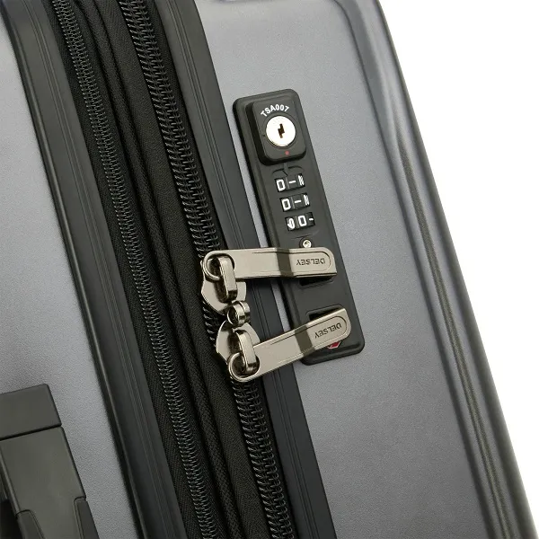 Delsey Chromium Lite 3-Piece Luggage Set - Graphite 