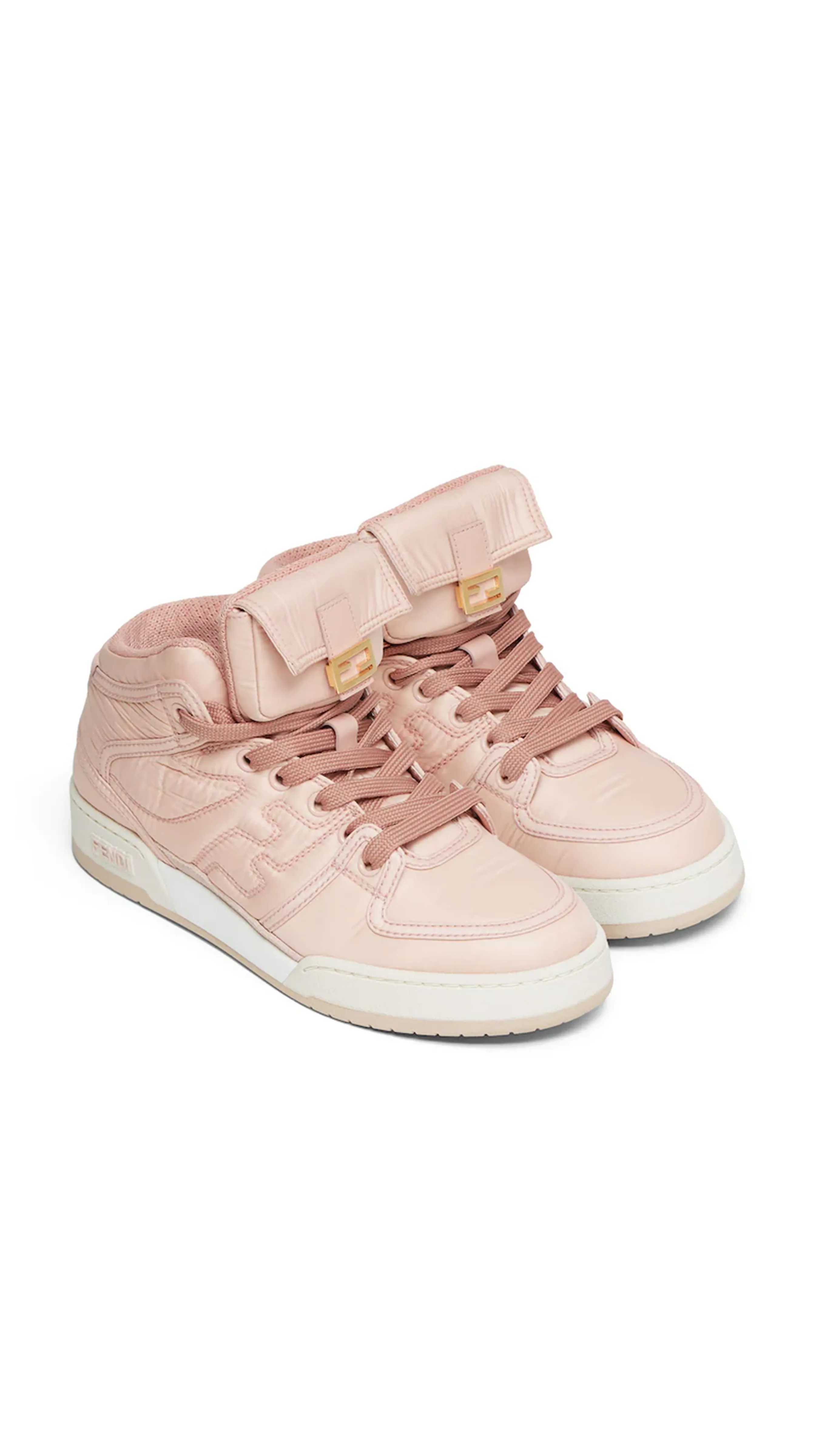 Fendi Match Sneakers in Nylon - Pink