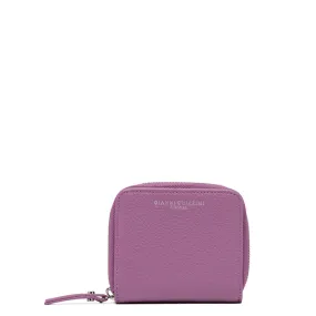 Gianni Chiarini - Portafoglio piccolo Zip Around Wallets Dollaro Argyle Purple - PF W-4953A/24PE GRN - ARGYLE/PURPLE