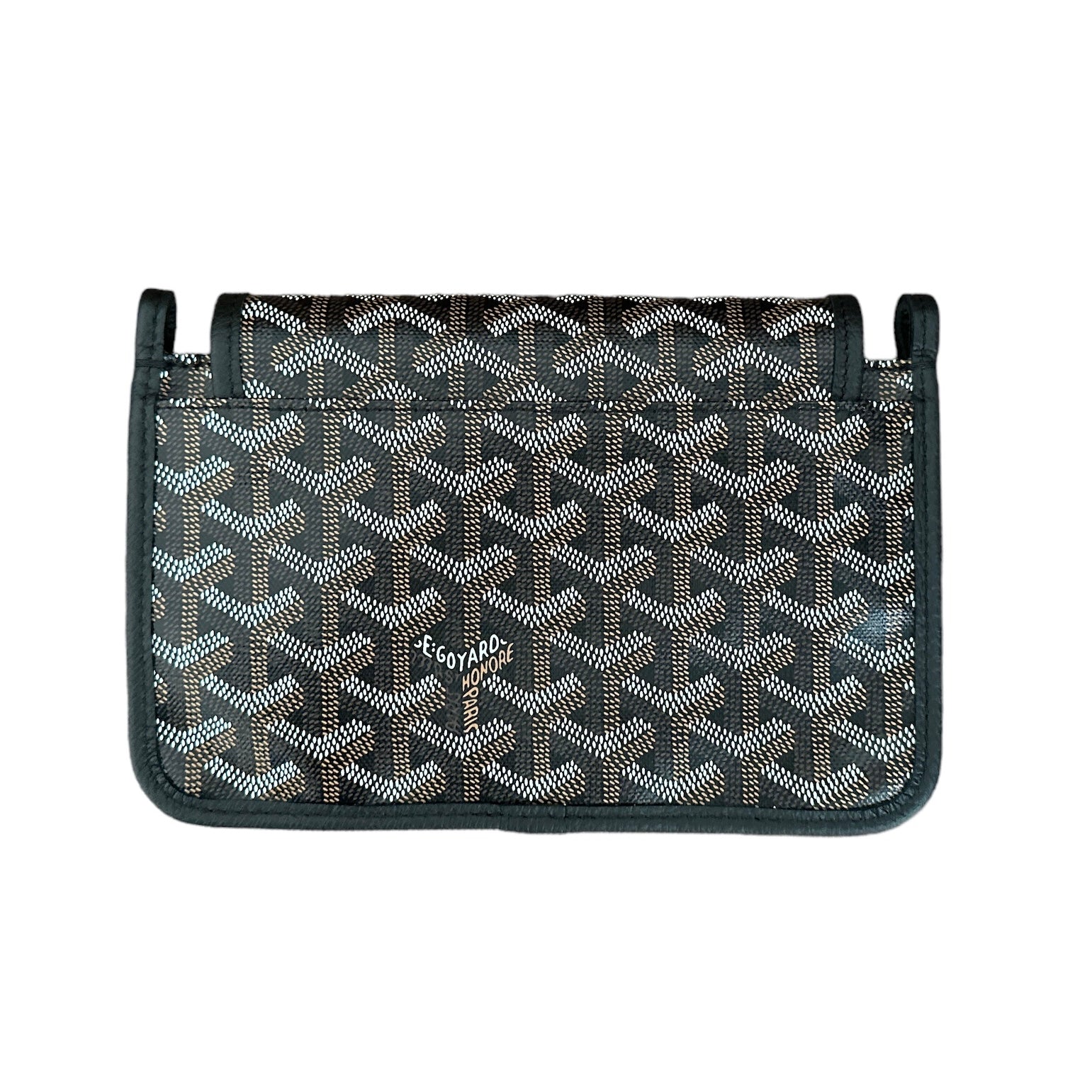 Goyard Plumet Pocket Wallet Crossbody - Black (NWT)