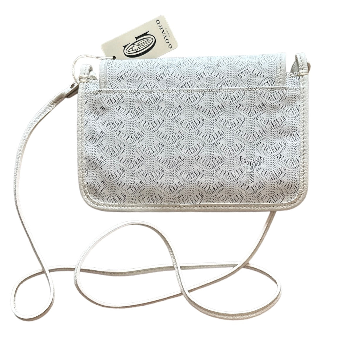 Goyard Plumet Pocket Wallet Crossbody - White (NWT)