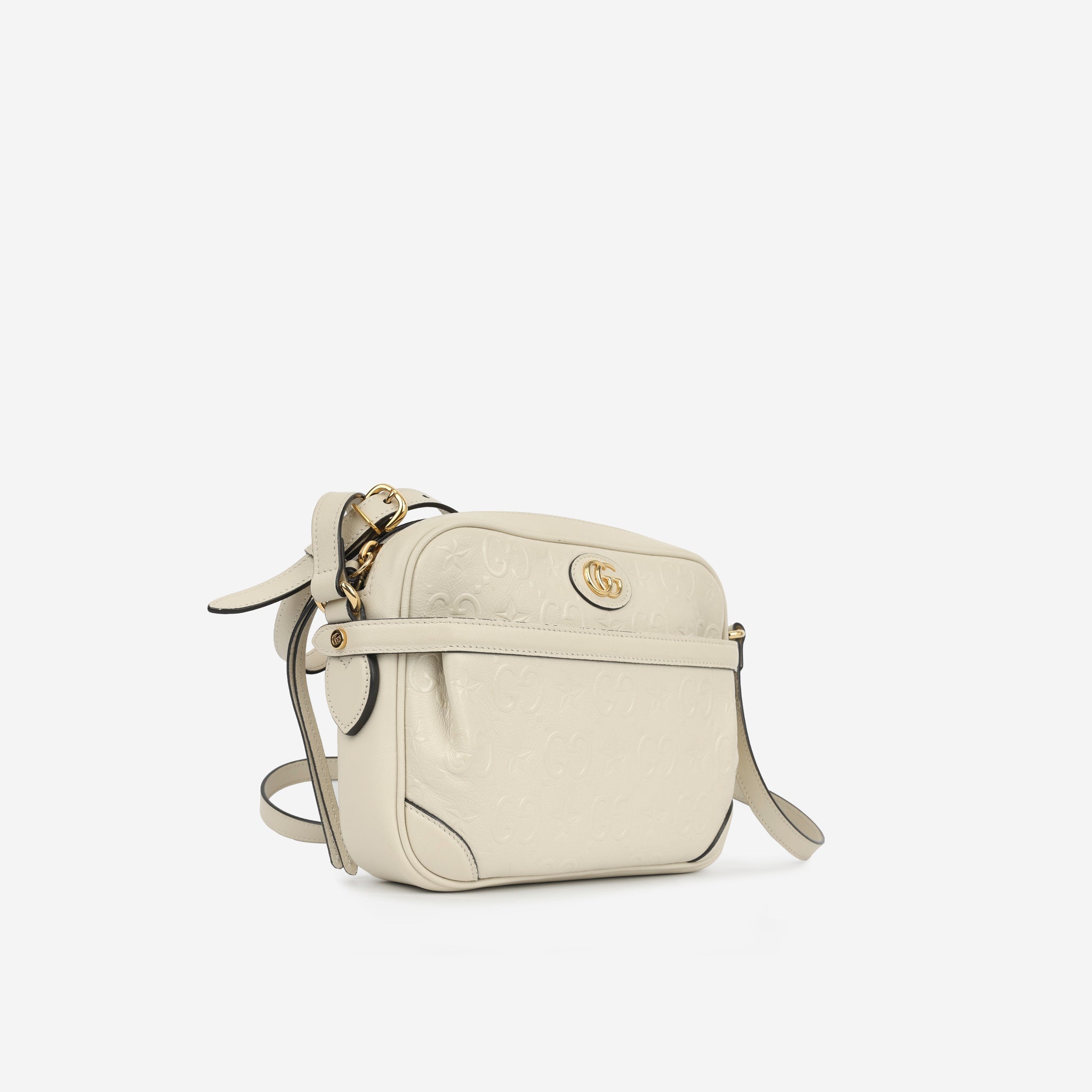 Gucci GG Star Crossbody - Cream Calfskin