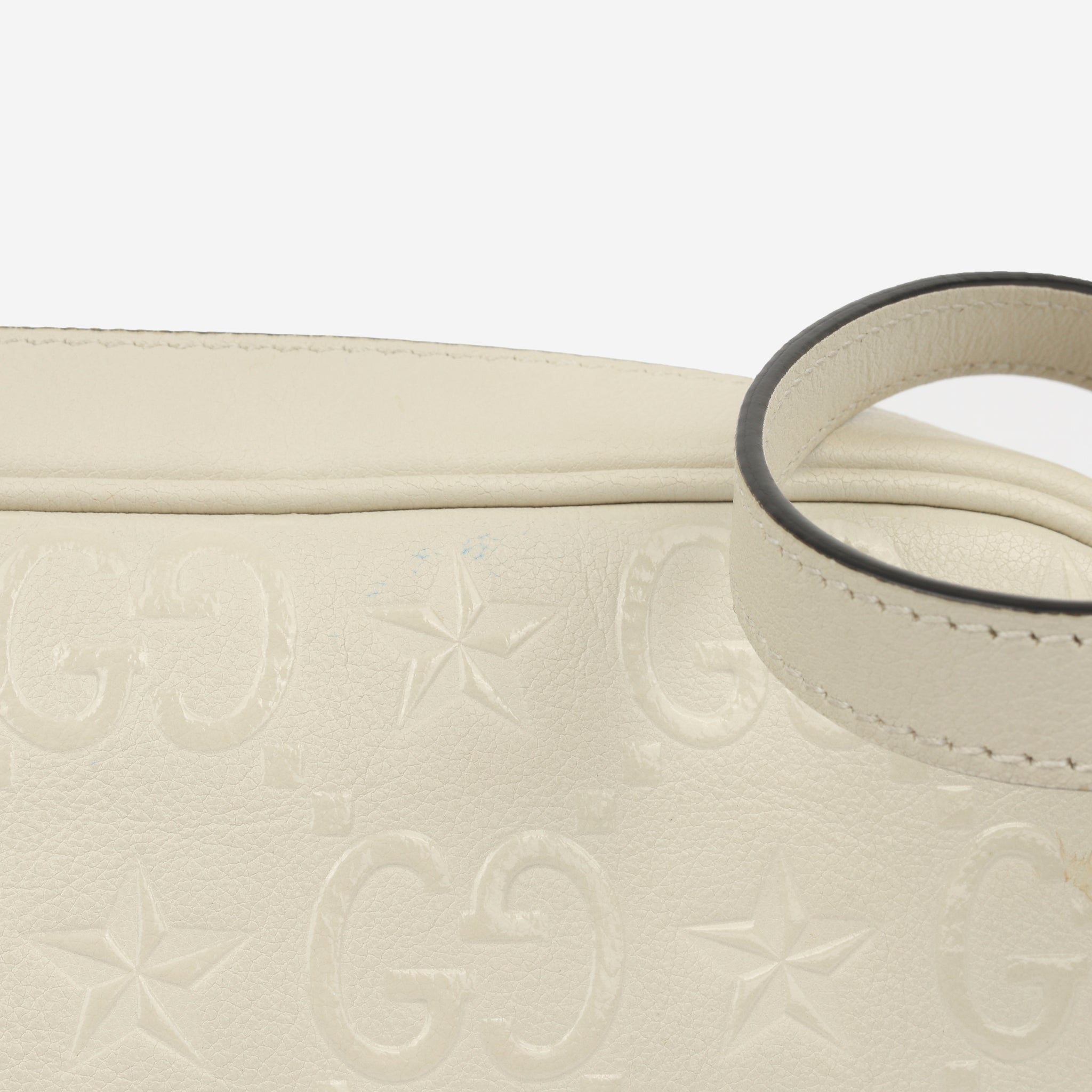 Gucci GG Star Crossbody - Cream Calfskin