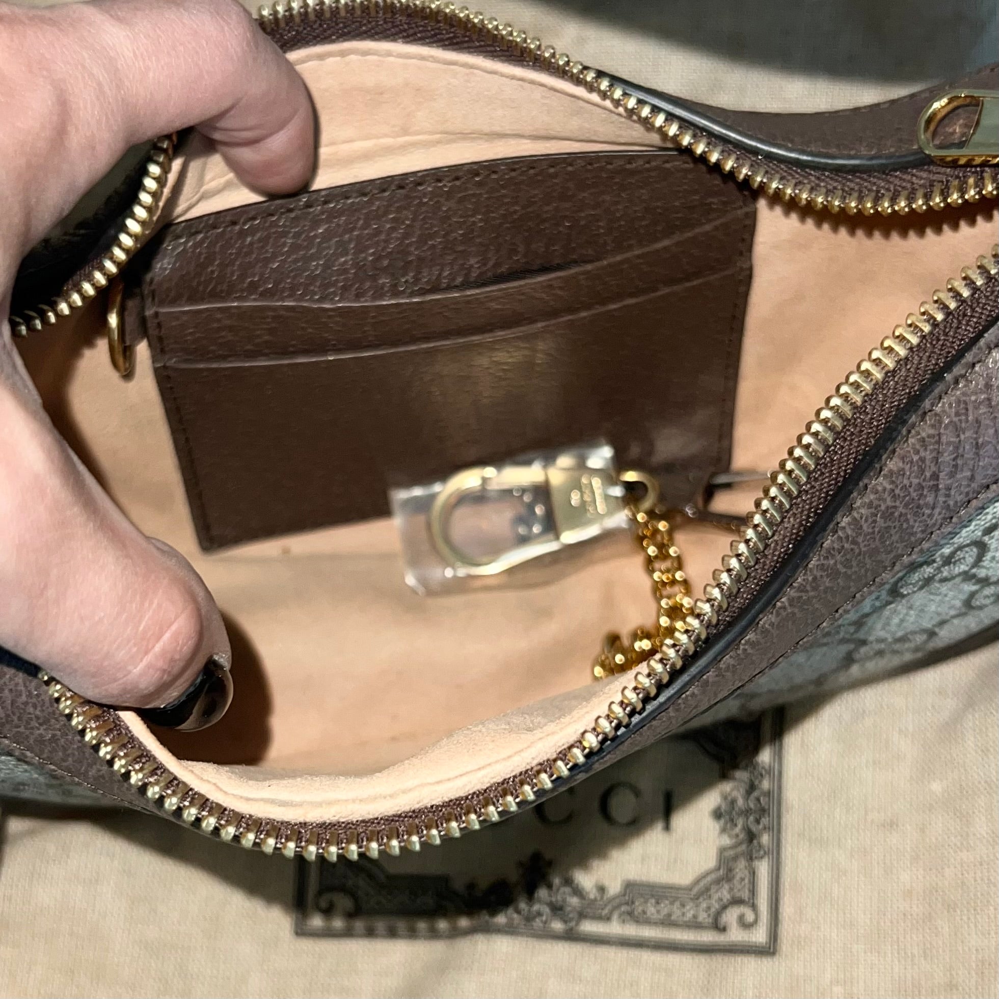 GUCCI OPHIDIA GG MINI BAG