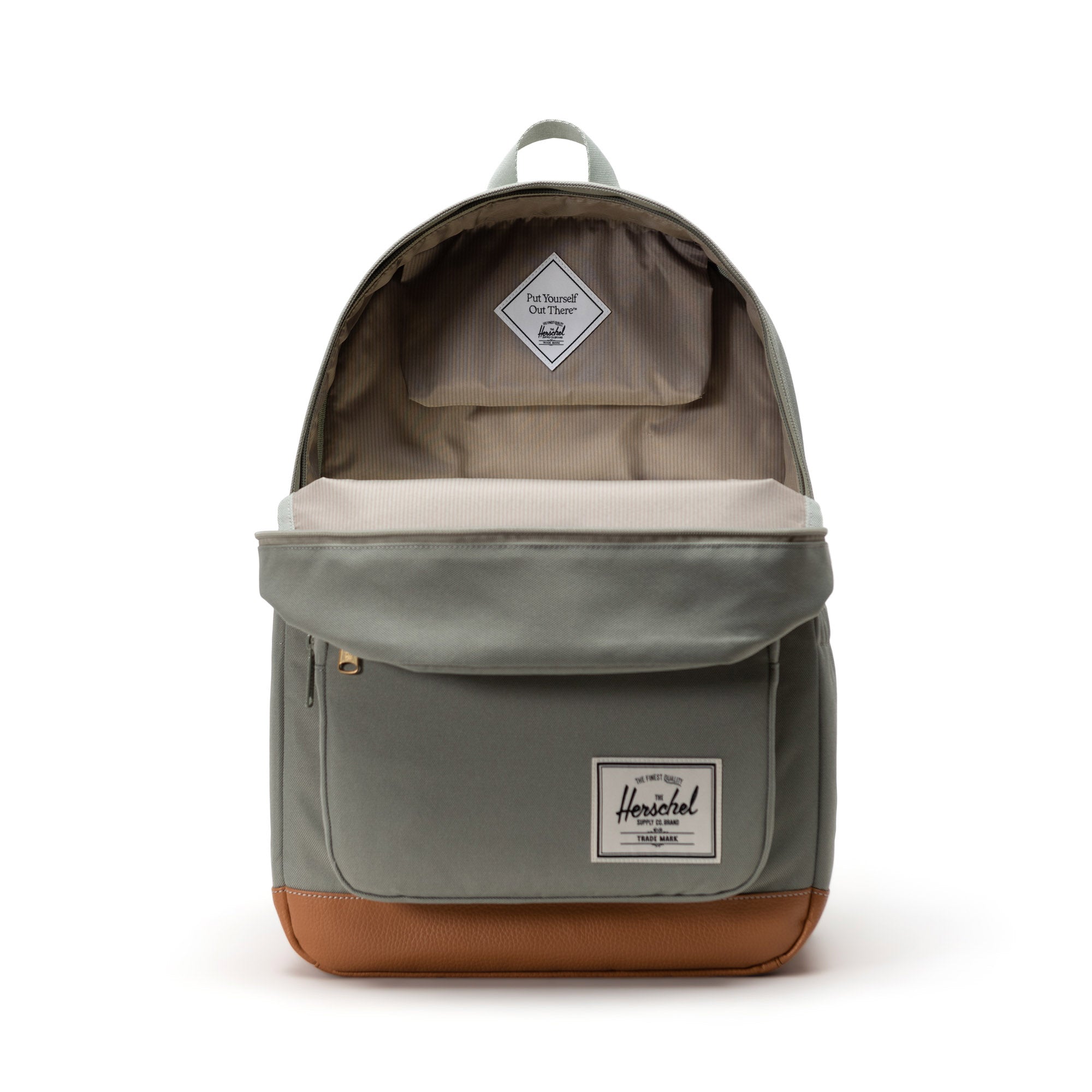 Herschel Pop Quiz Seagrass/Natural/White Stitch