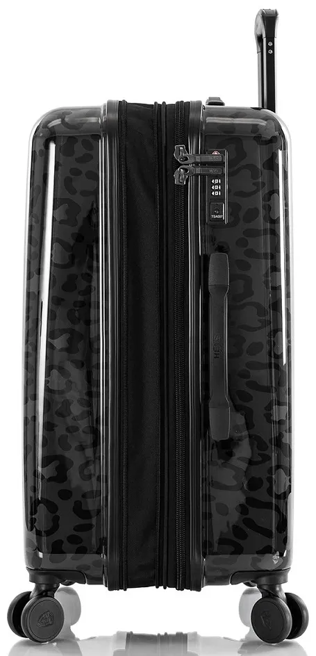 Heys Black Leopard 3-Piece Luggage Set 