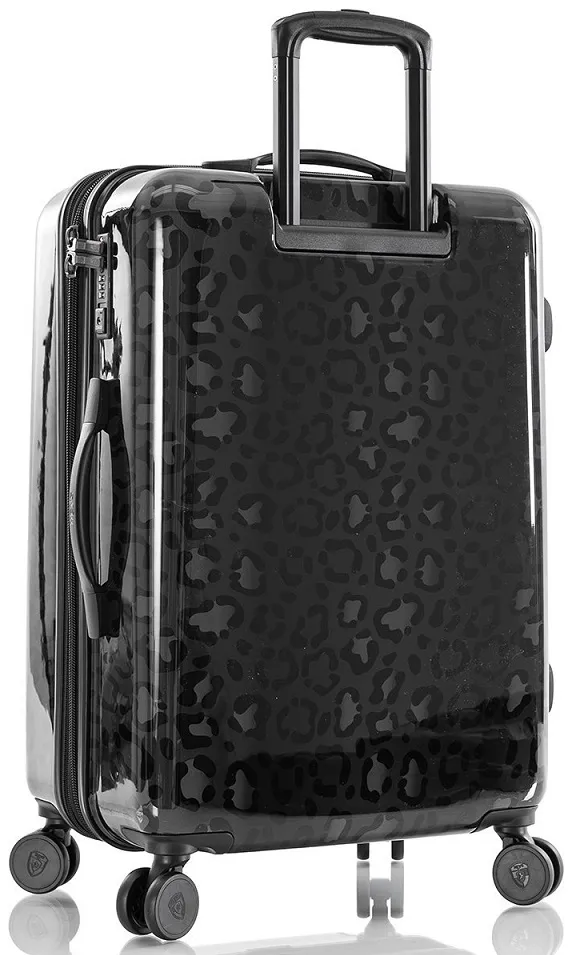 Heys Black Leopard 3-Piece Luggage Set 