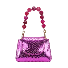 Horra - Metallic Fuschia - Mini Bag