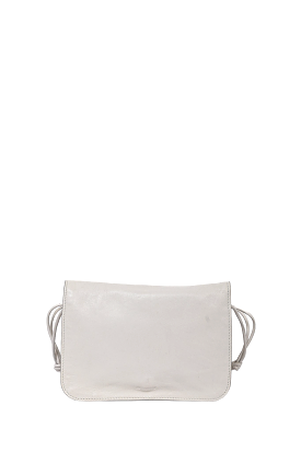 Jil Sander White Tri-Pouch Crossbody