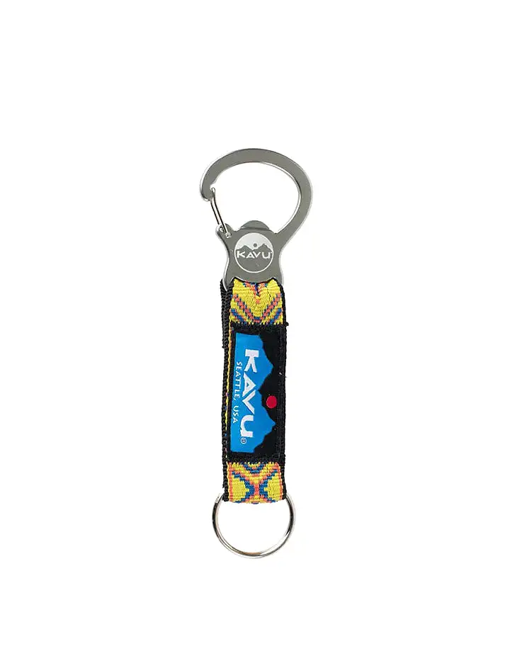 Kavu CrackItOpen Bottle Opener Yellow Geo