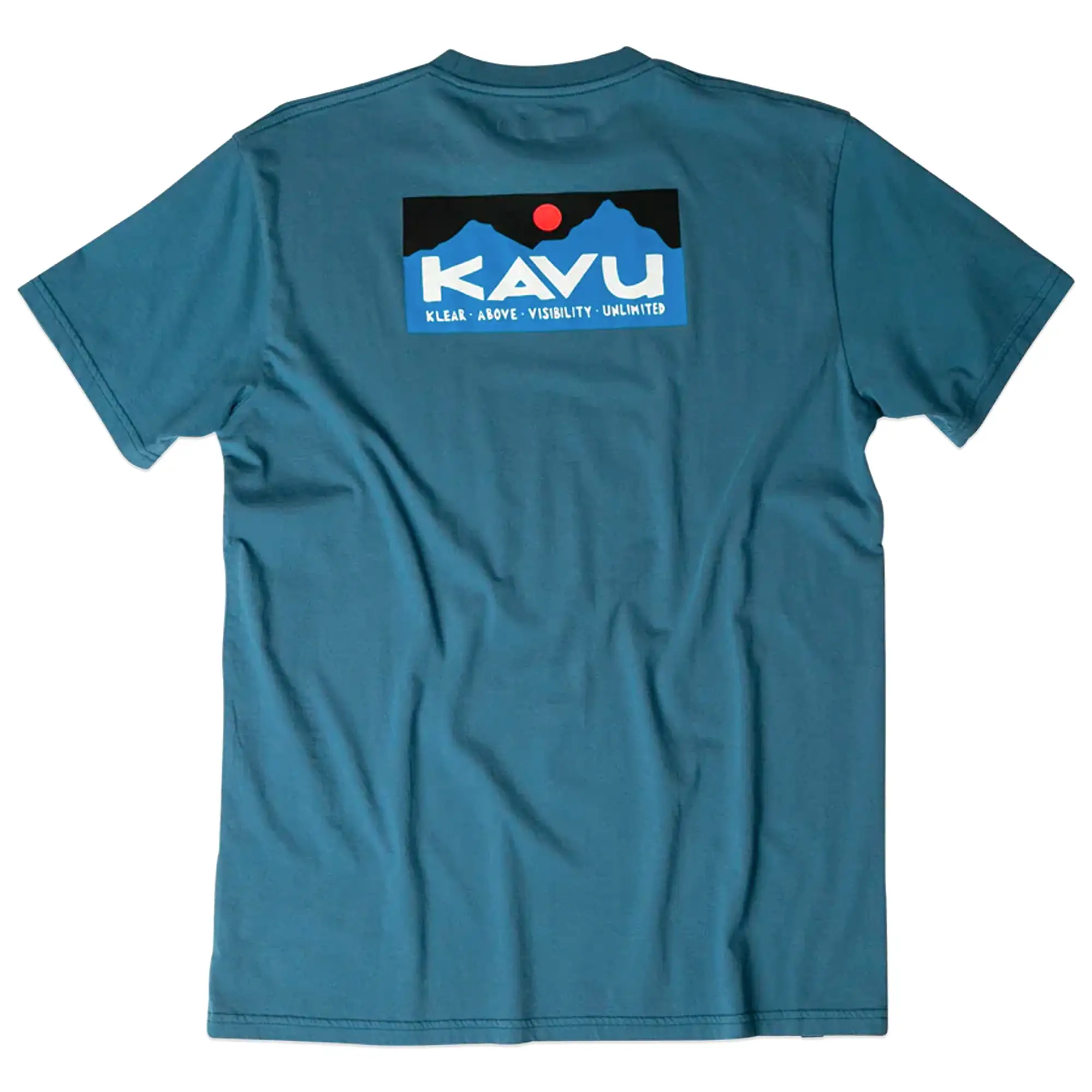 KAVU Klear Above Etch Art T-Shirt - Vintage Blue