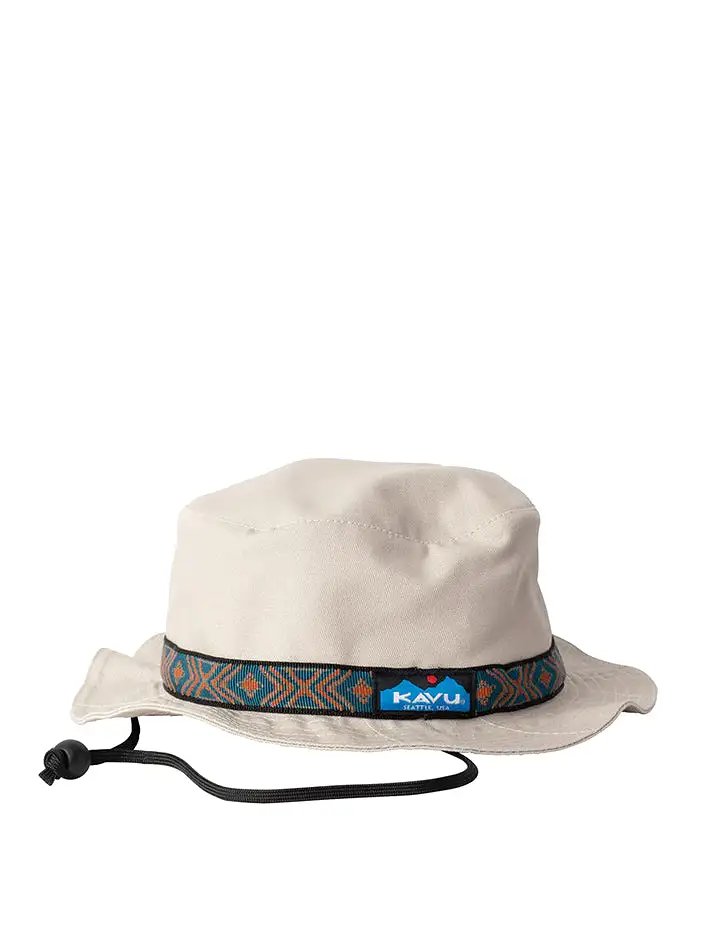 Kavu Organic Strap Bucket Hat Stone