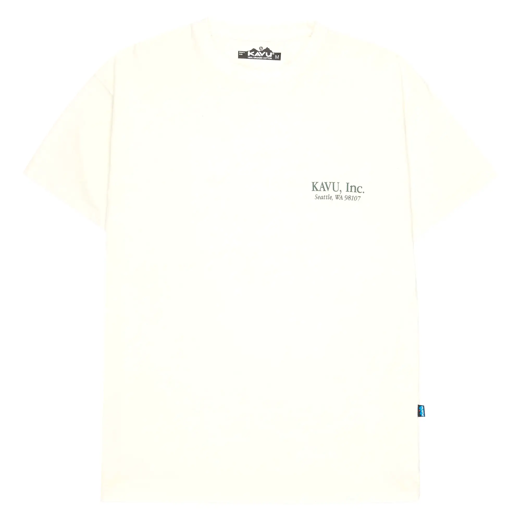 KAVU Stack Cap T-Shirt - Off White