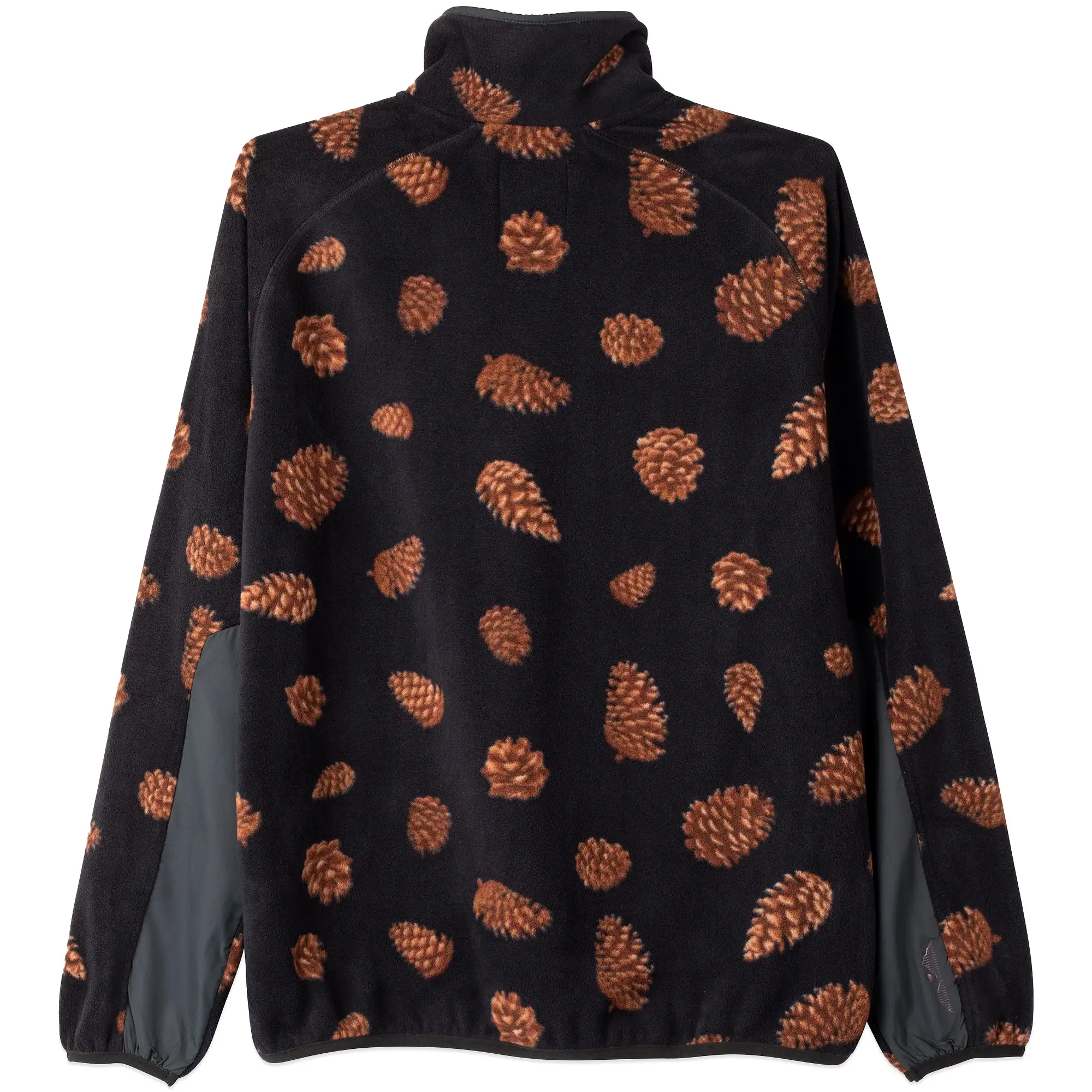 KAVU Teannaway Mock Neck Polar Fleece - Pine Cones