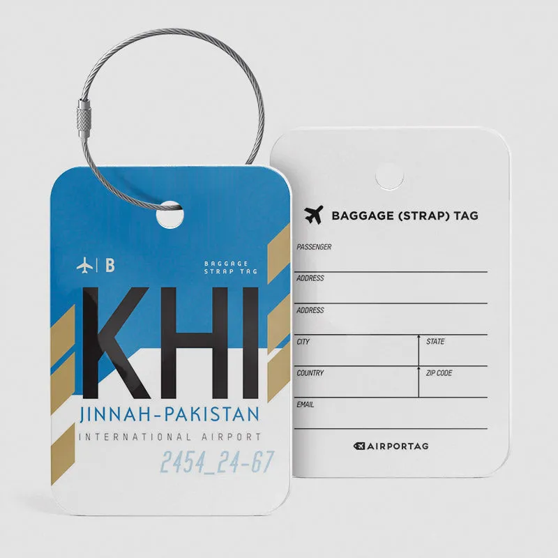 KHI - Luggage Tag