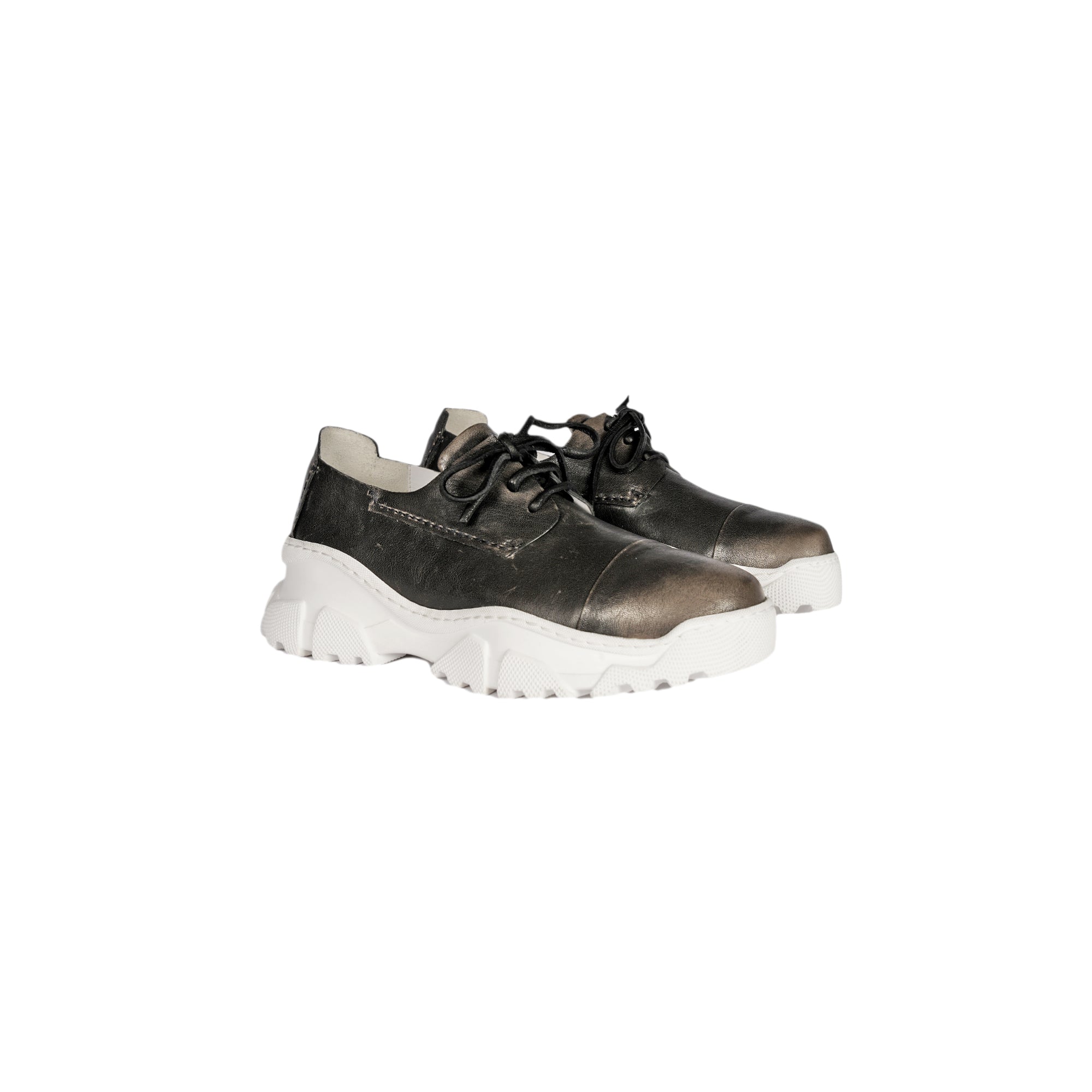 Lace Up Shoe Sfumato Anthracite