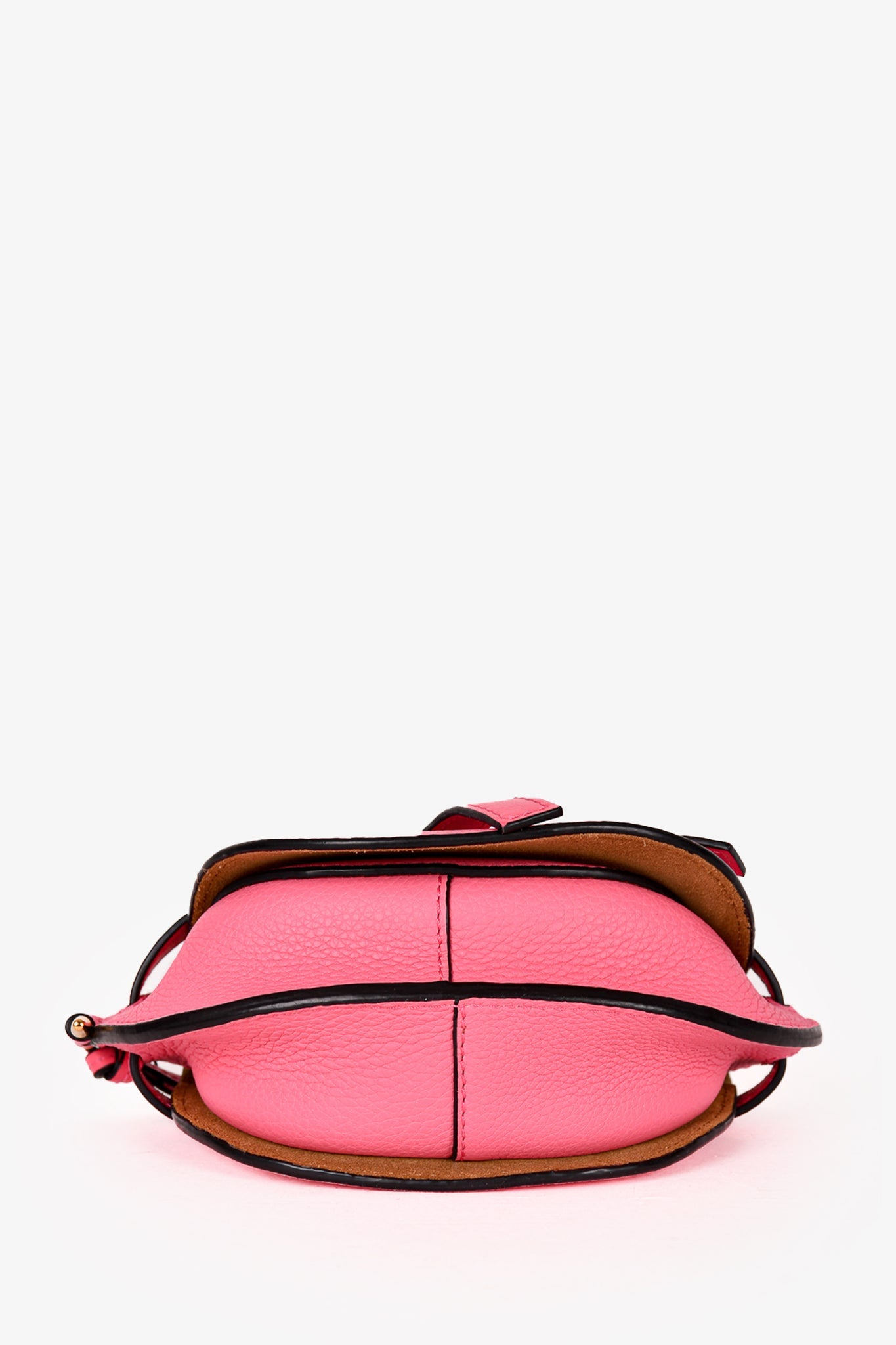 Loewe 2018 Hot Pink Leather Mini 'Gate' Crossbody