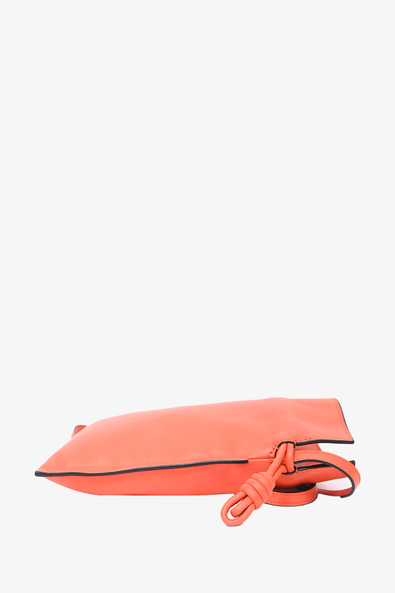 Loewe 2022 Orange Leather Pocket Pouch Crossbody Bag