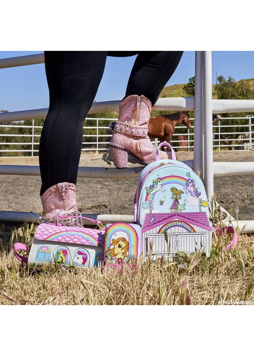 Loungefly Hasbro My Little Pony 40th Anniversary Stable Backpack