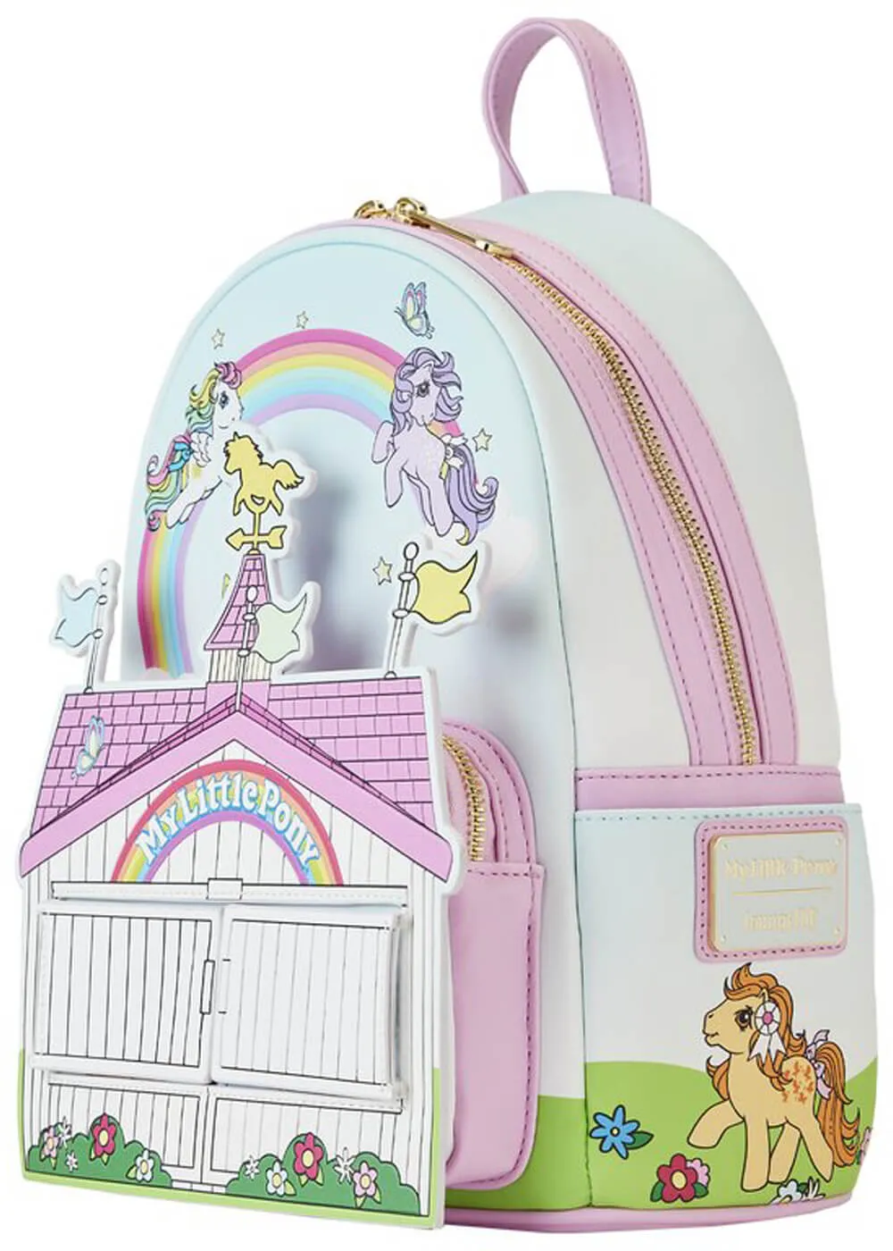 Loungefly Hasbro My Little Pony 40th Anniversary Stable Backpack