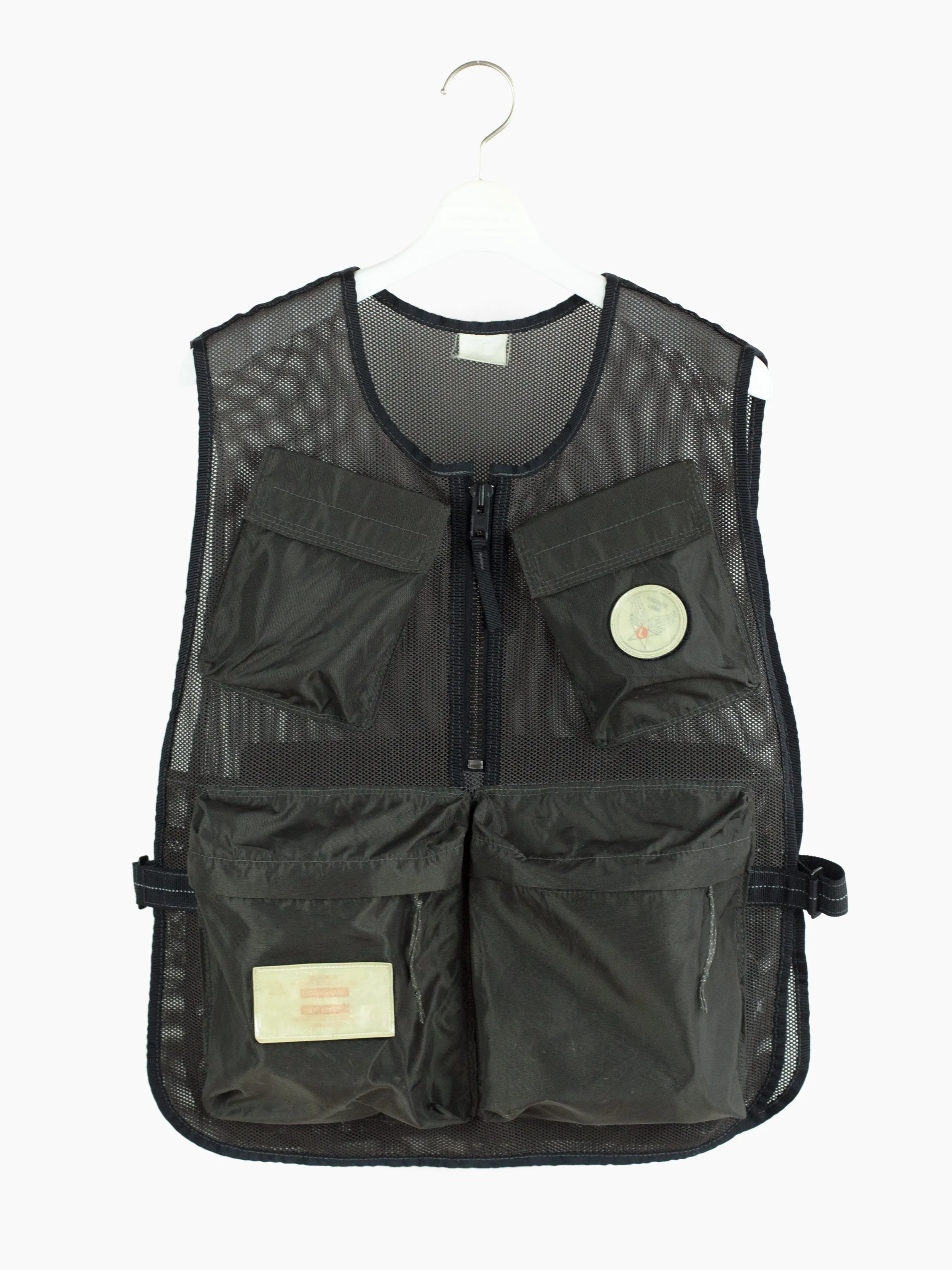 Luggage Label 80s 3D Pocket Cargo Vest