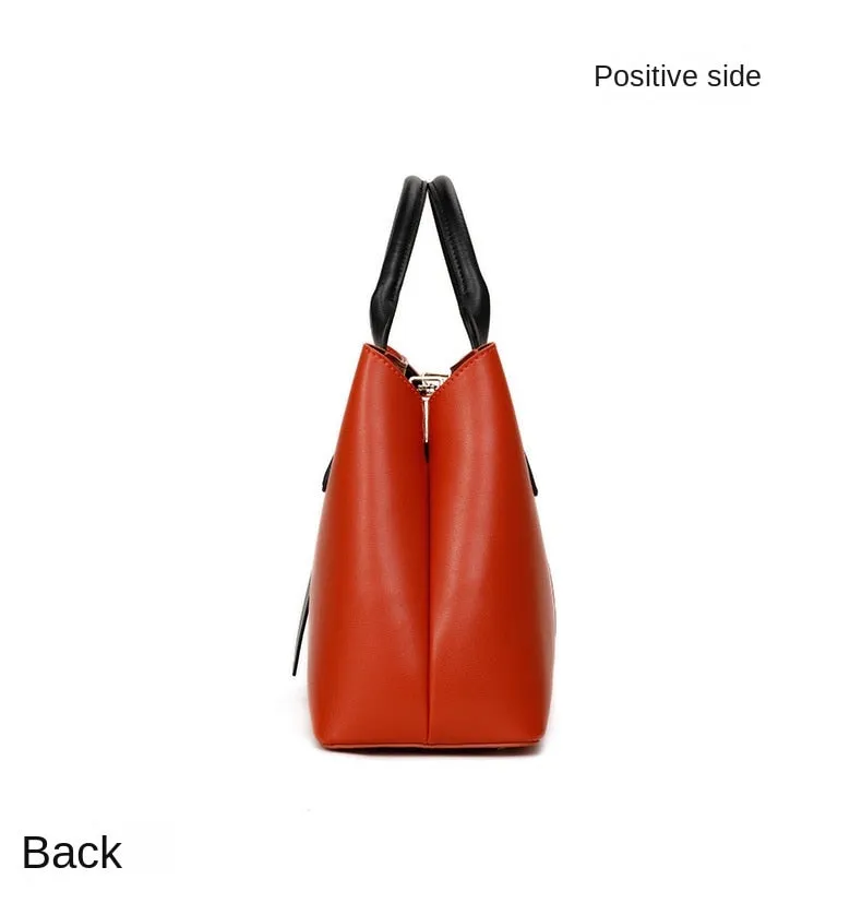 Luxury Solid Large Capacity Shoulder Crossbody Handbag for Women