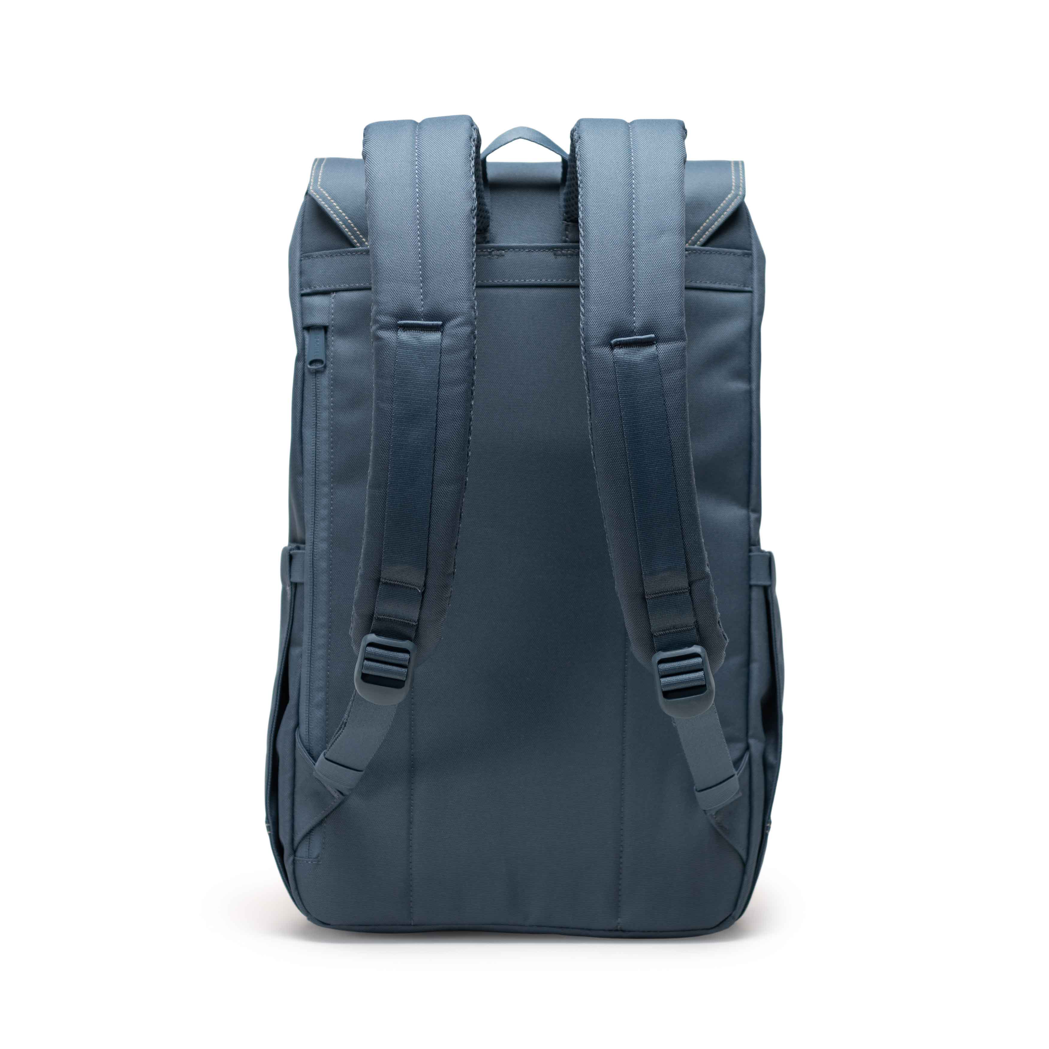 Mochila Herschel Retreat Blue Mirage/White Stitch