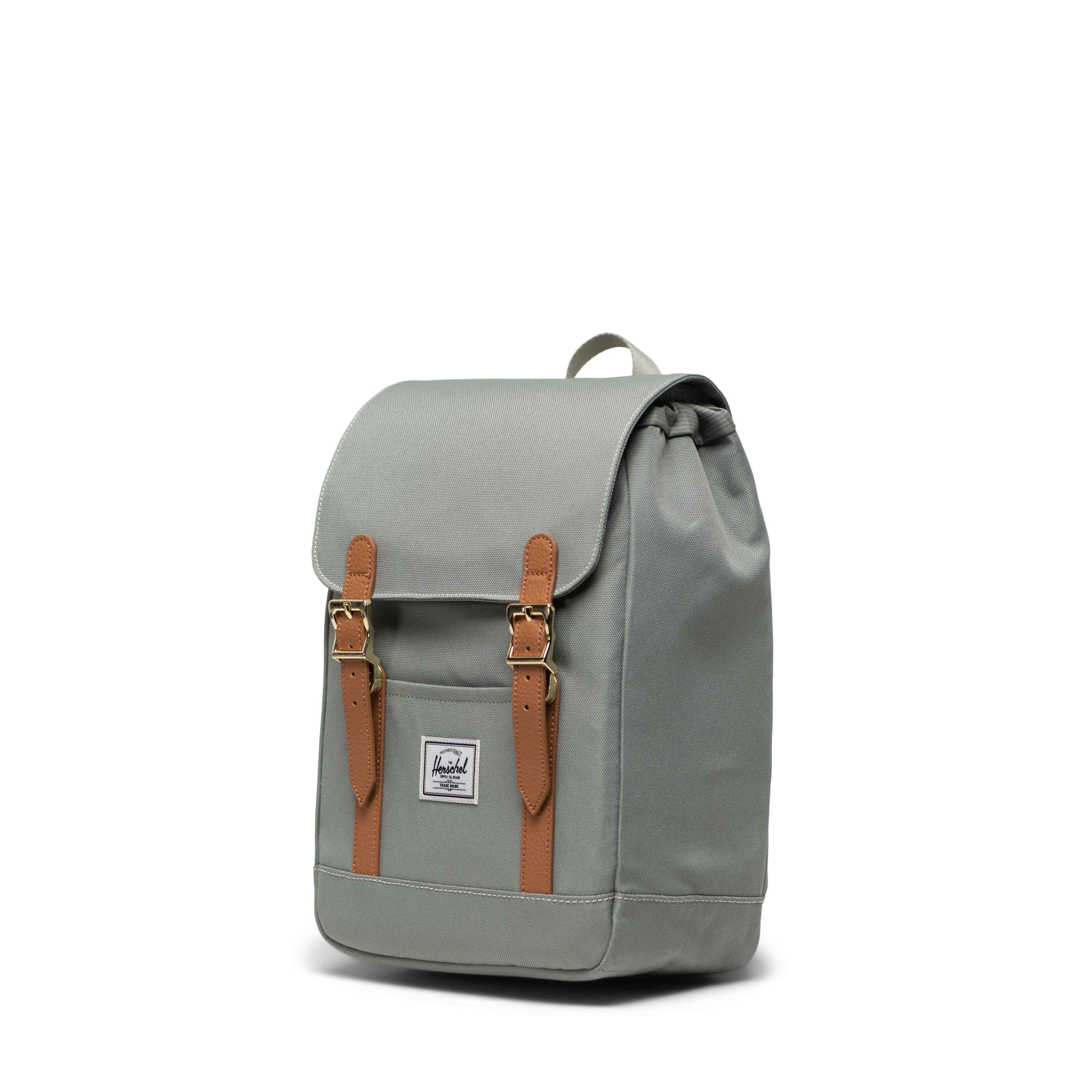 Mochila Herschel Retreat Mini Seagrass/White Stitch