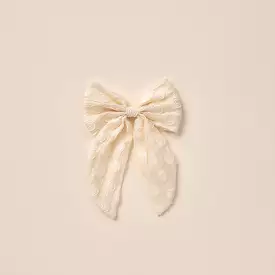 Noralee Oversized Bow in Dotty