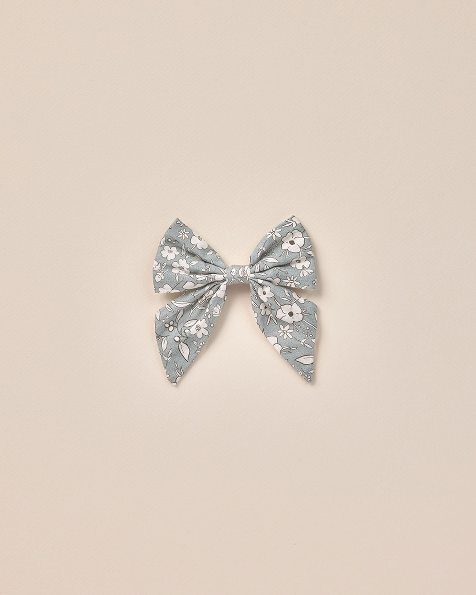 Noralee - Sky Floral Sailor Bow