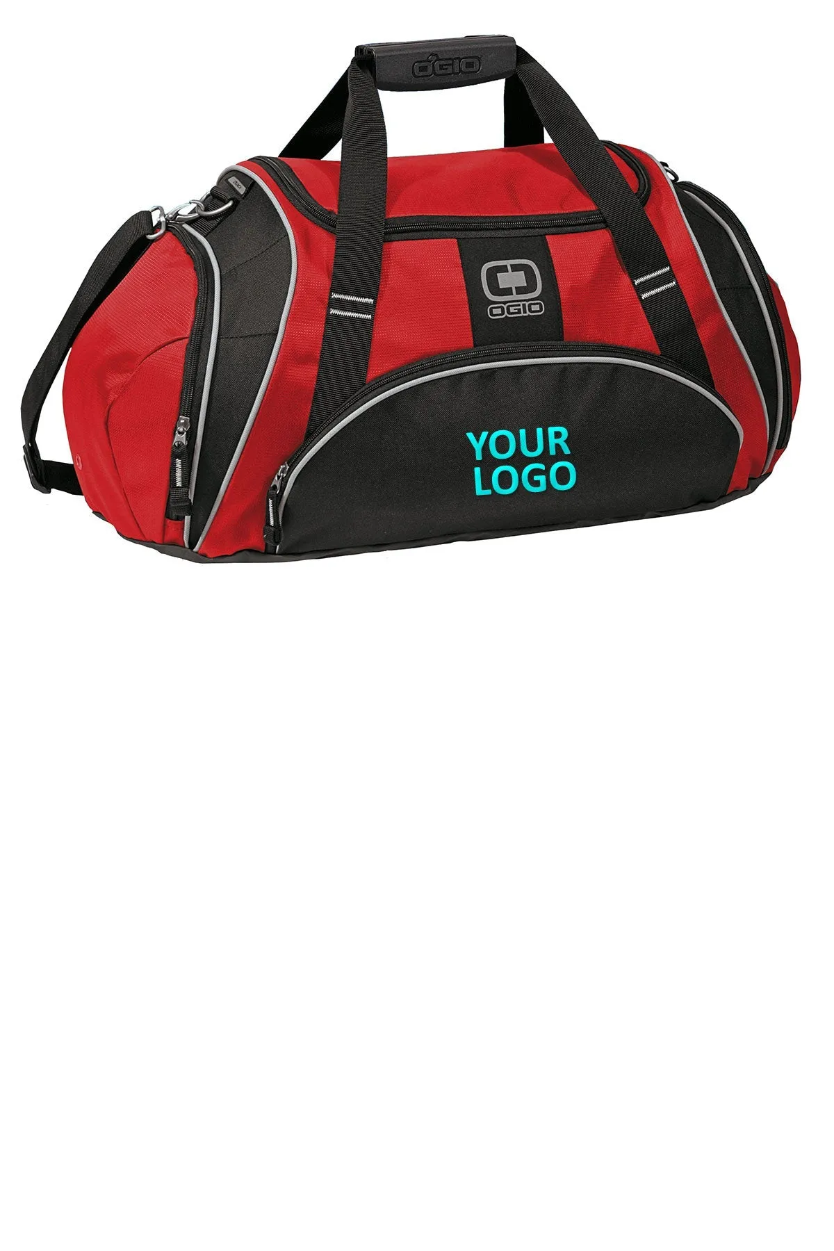 OGIO Crunch Customized Duffel Bags, Red