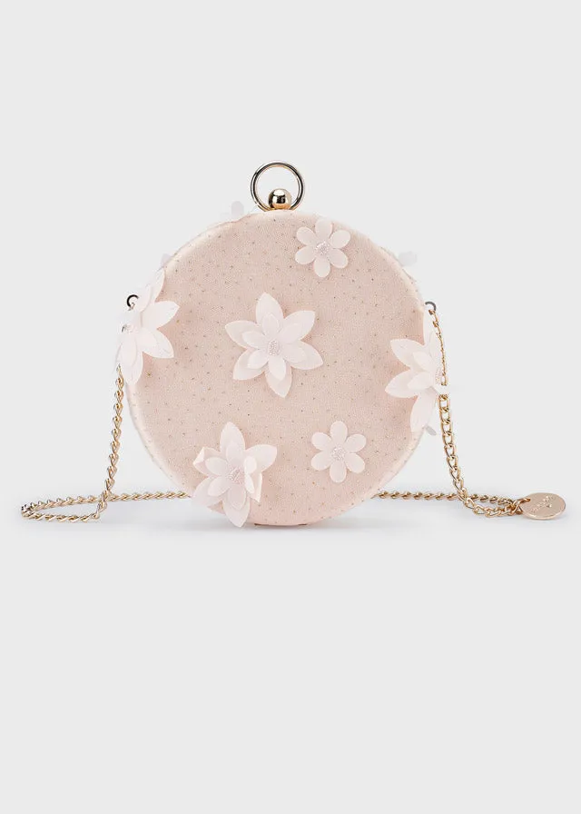 Peach Flowers Bag Girl