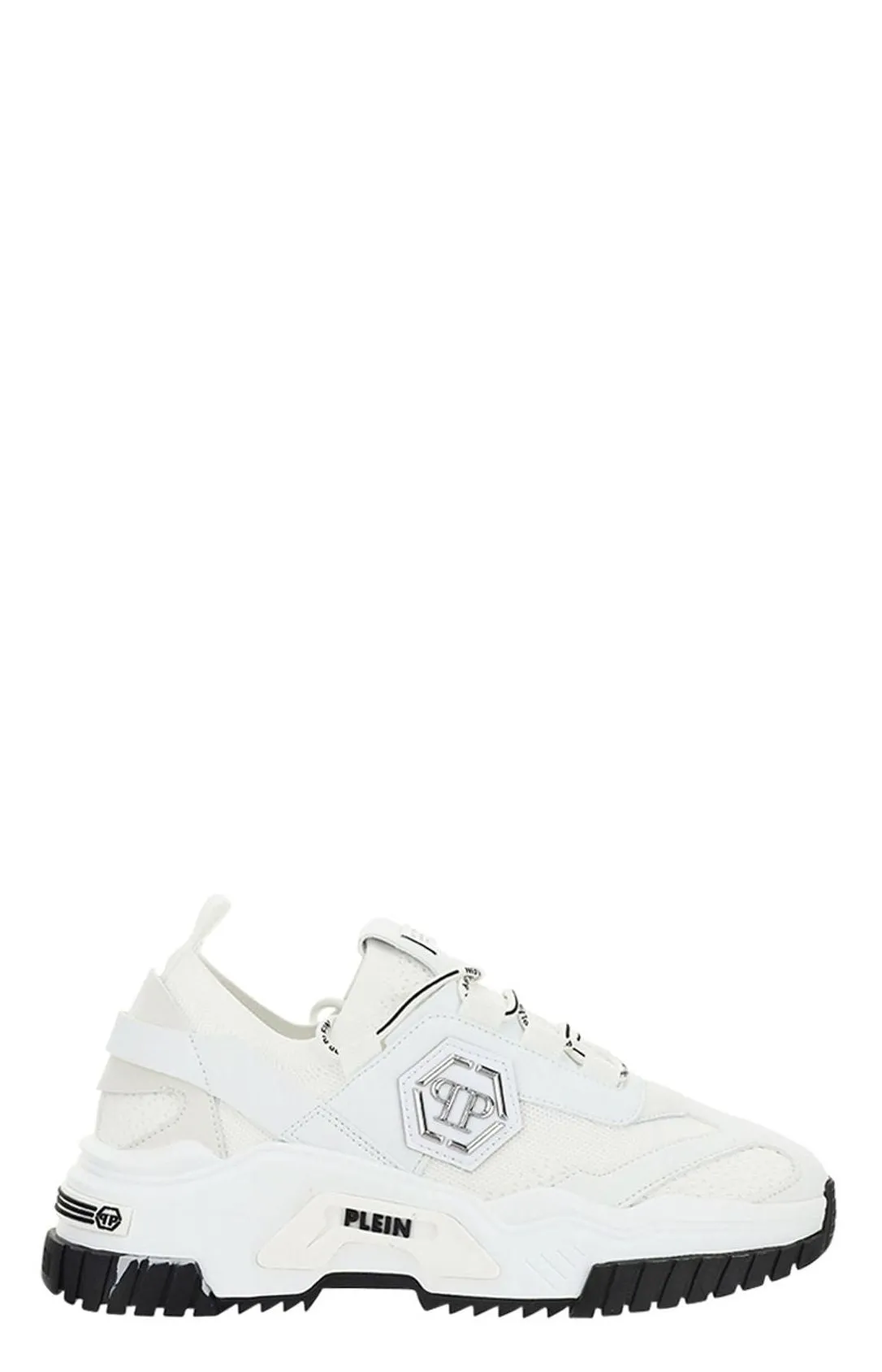 Philipp Plein Logo Plaque Lace-Up Sneakers