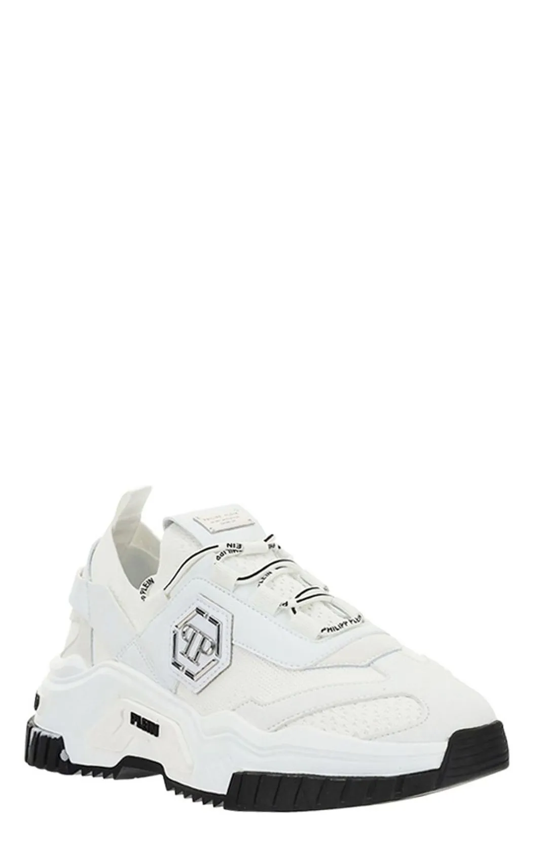 Philipp Plein Logo Plaque Lace-Up Sneakers