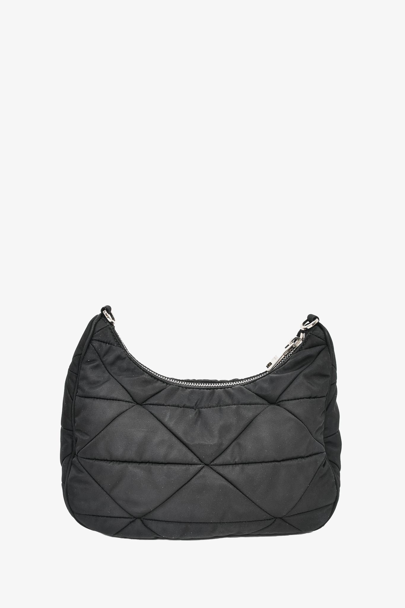 Prada Black Quilted Nylon Tessuto Re-Edition Crossbody Bag (Missing Pouch)