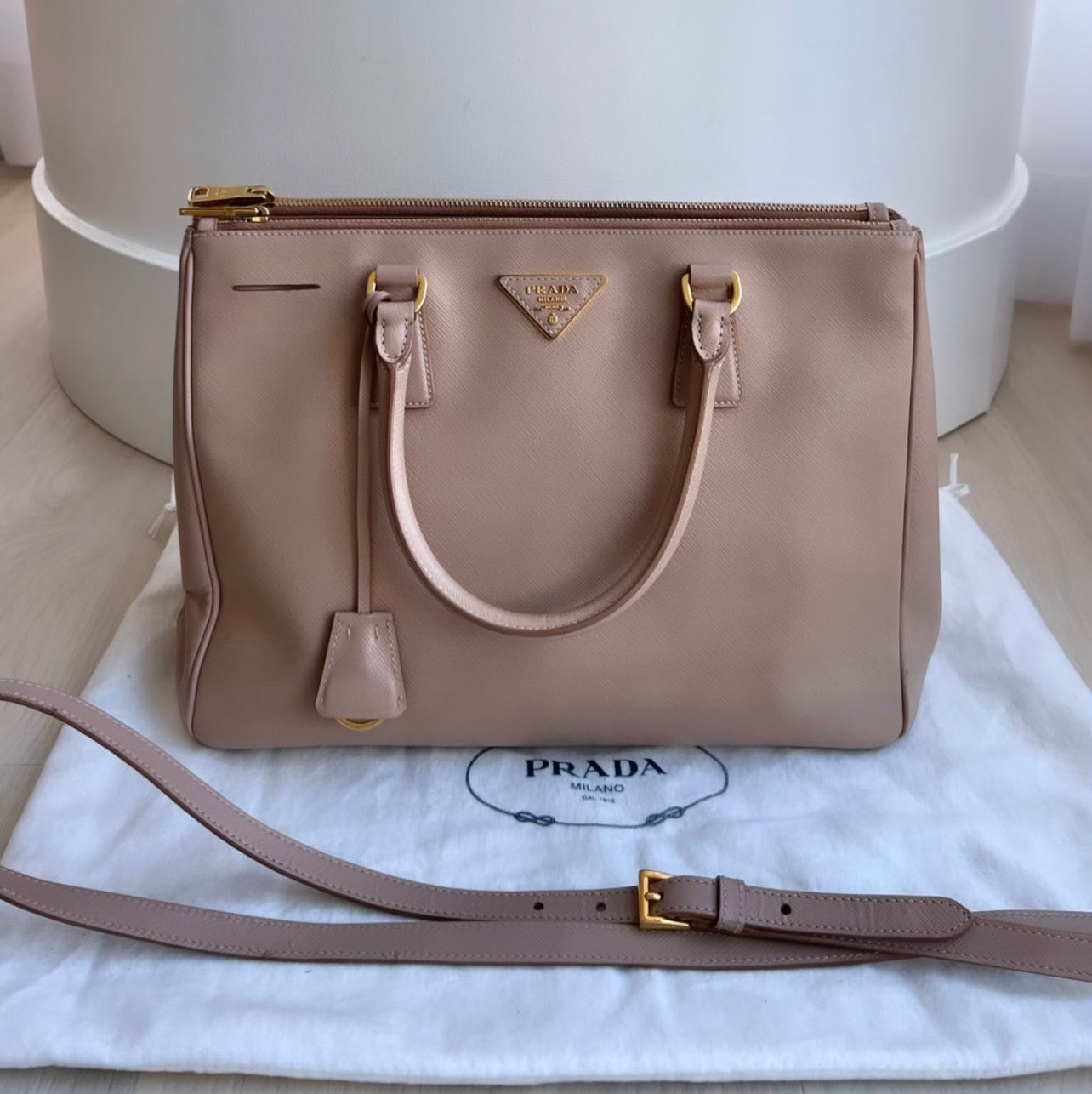 Prada Galleria Saffiano Tote Bag