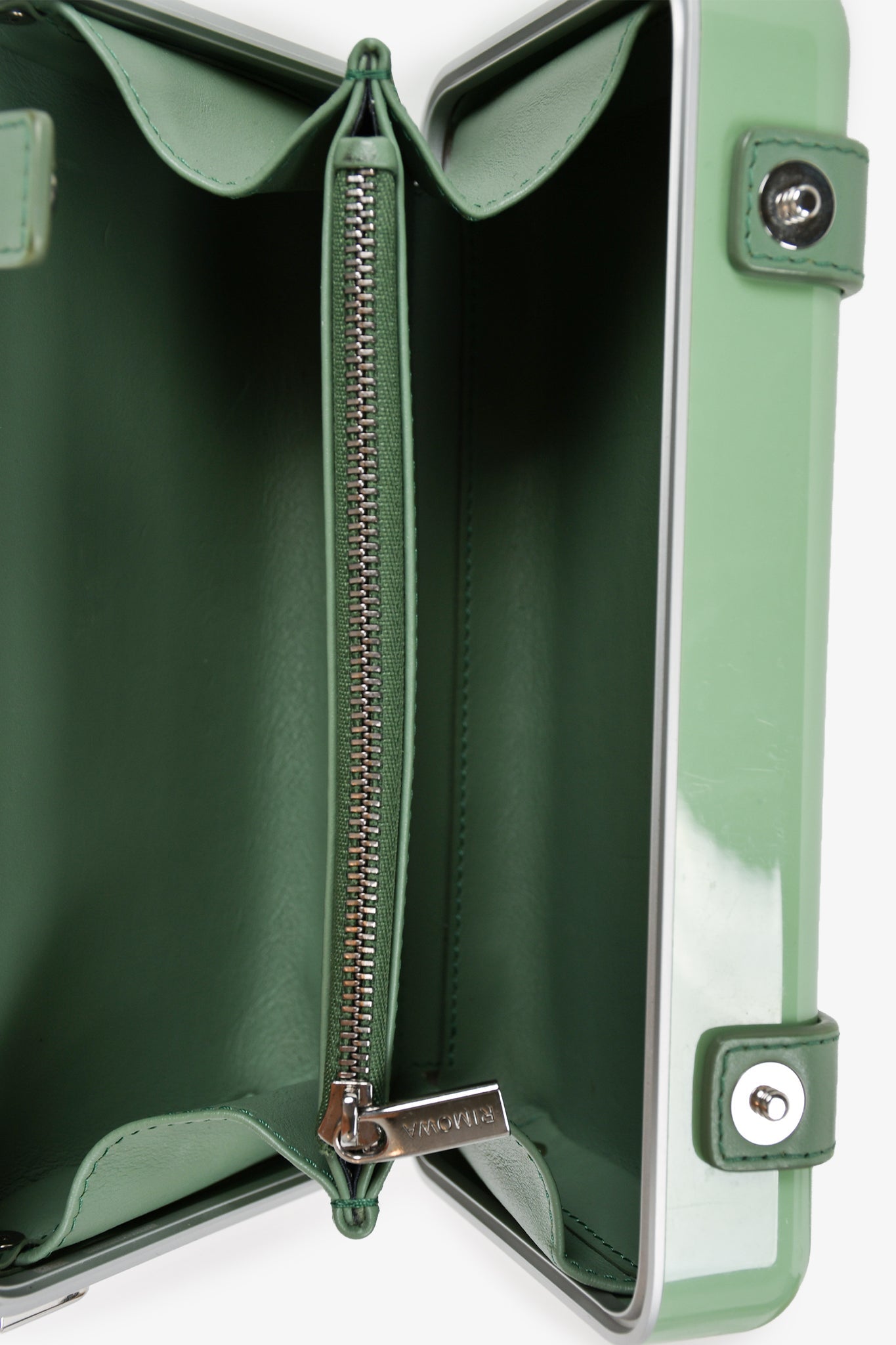 Rimowa Green Metal Personal Crossbody Bag