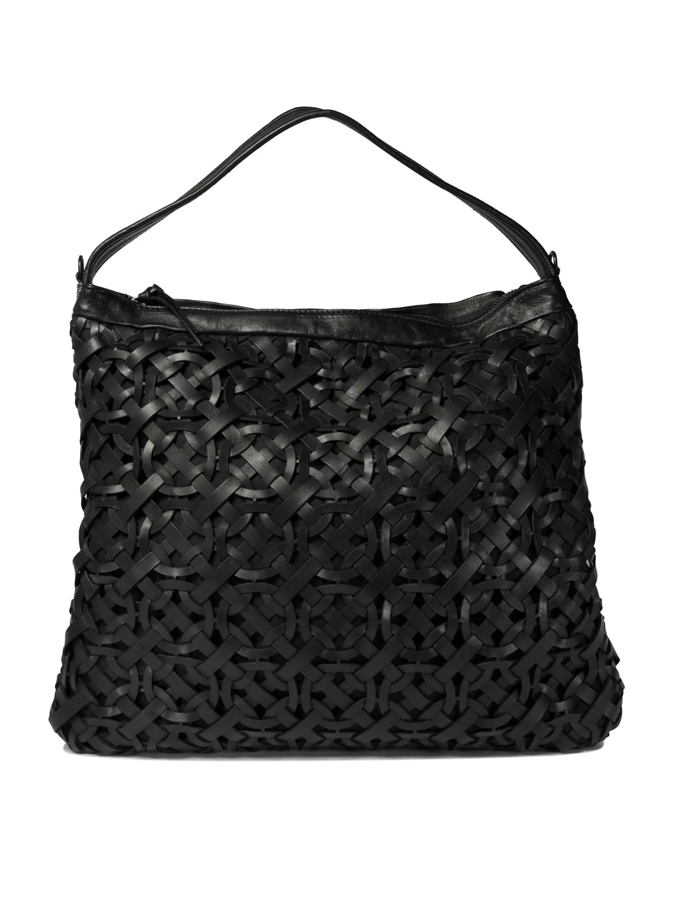 Ring Shoulder Bags Black